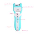 Kemei KM-6198 3 in 1 Shaver Epilator