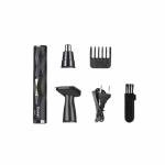 Kemei KM-6673 2in 1 men's facial shaver nose trimmer