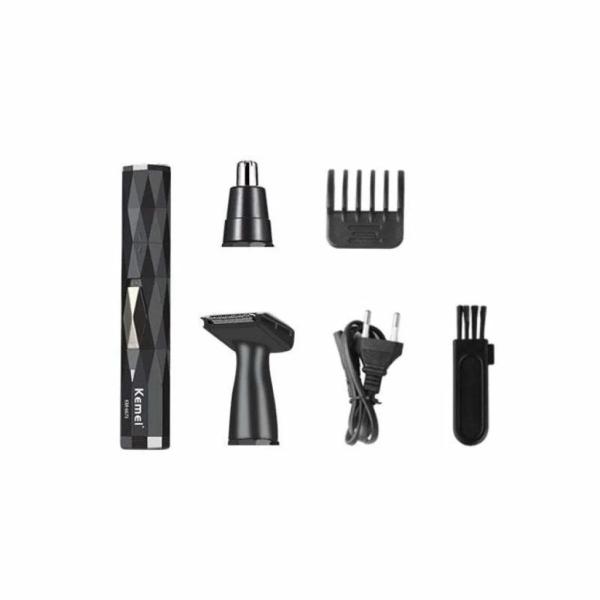 Kemei KM-6673 2in 1 men's facial shaver nose trimmer