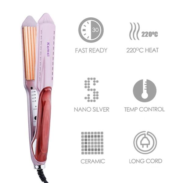 Kemei KM-471 Professional Hair Straightener