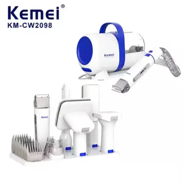 KEMEI km-2098 Vacuum Pet Grooming Kit