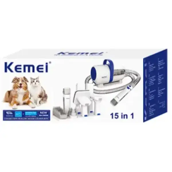 KEMEI km-2098 Vacuum Pet Grooming Kit