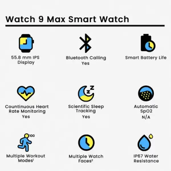 Watch 9 Max Smart Watch